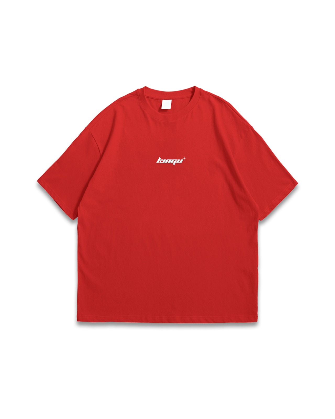 REMERA BASIC STAR RED