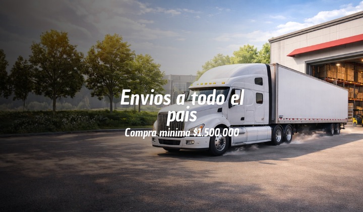 Envíos a todo el país. Compra mínima $1.500.000