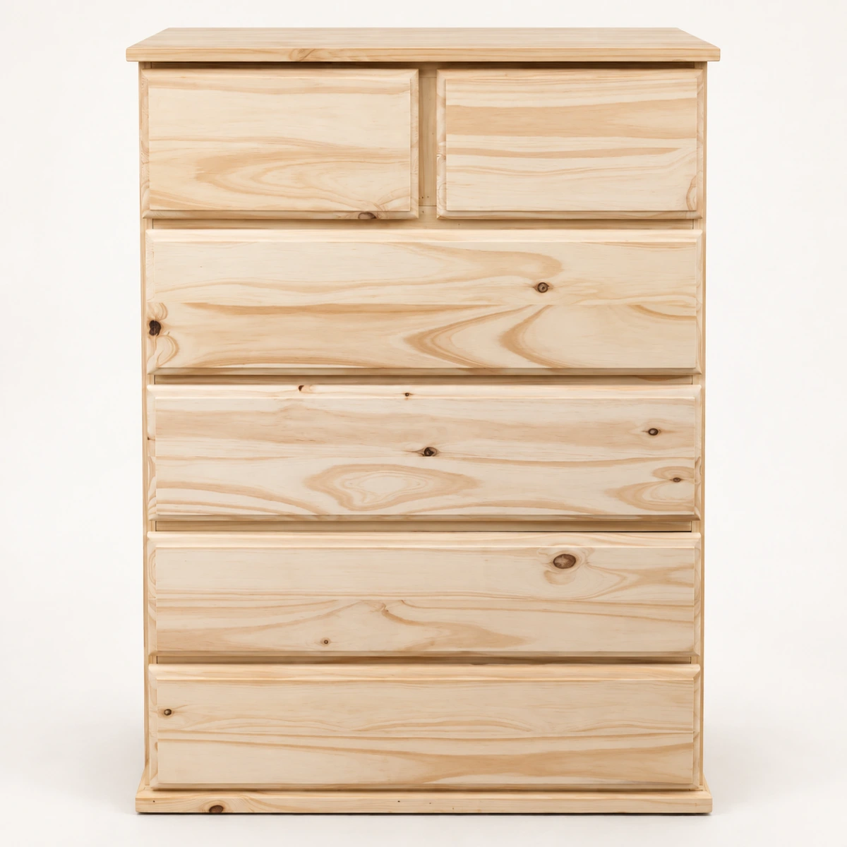 Cajonera de pino 1,20 × 0,80 m
