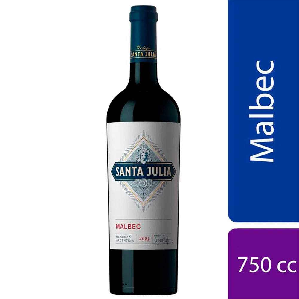 Santa Julia Malbec 750 ml — vista alternativa