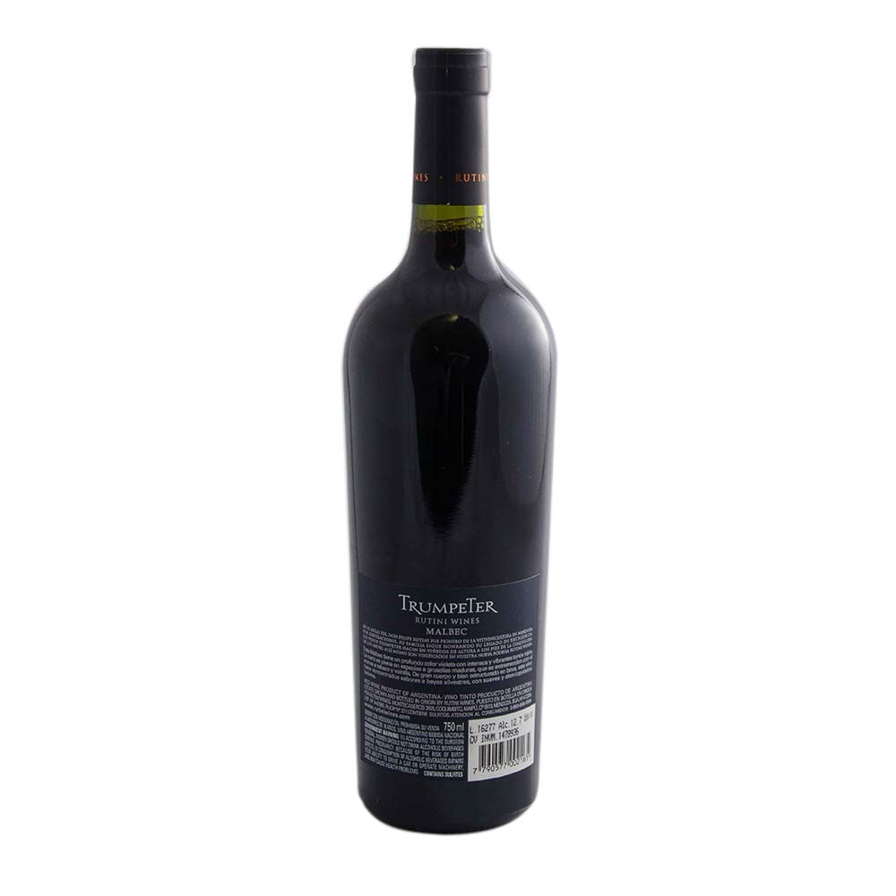 Trumpeter Malbec 750 ml — vista alternativa