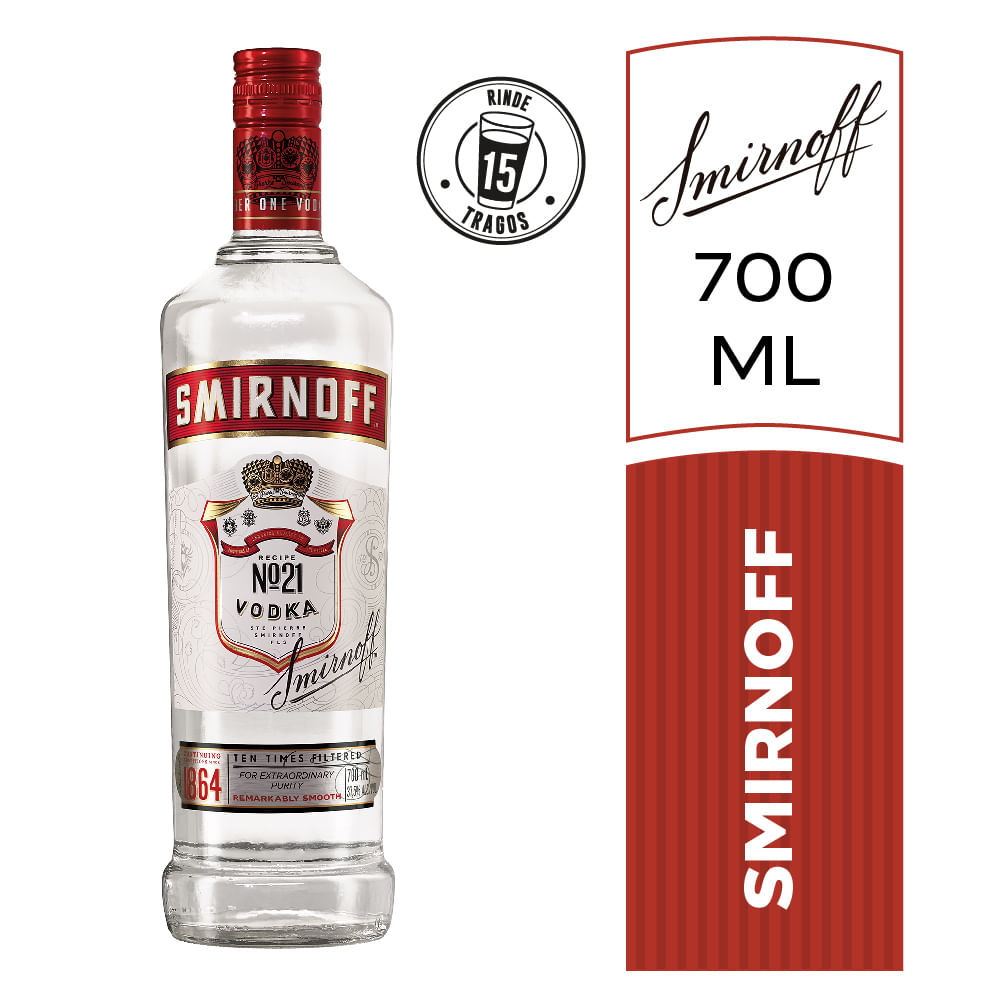 Vodka Smirnoff 700 ml