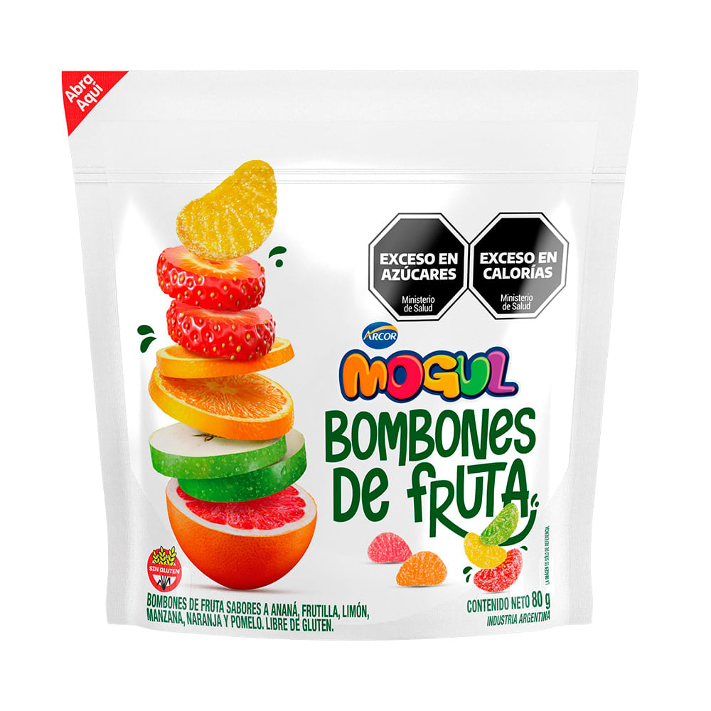 Gomitas Mogul Frutales 80 g