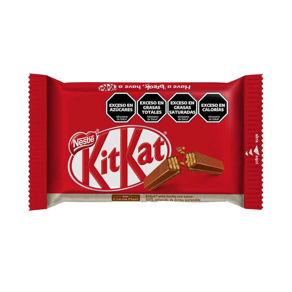 KitKat Chocolate con Leche 41,5 g — vista alternativa