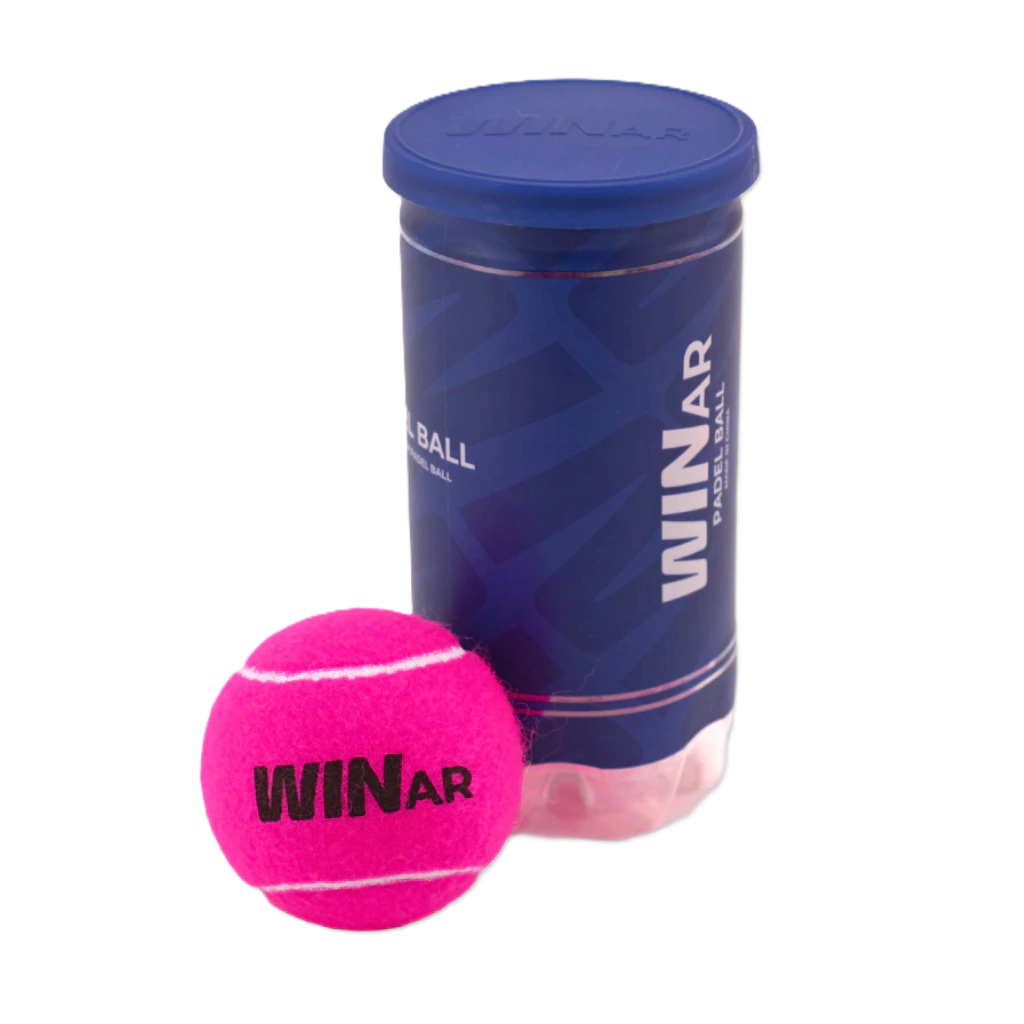 Tubo de pelotas WINar x2 Pink