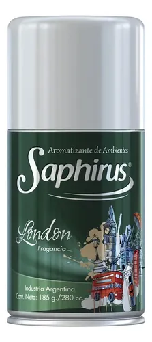 Aromatizante Saphirus Flores Blancas Aerosol 185 Ml